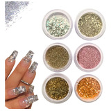 Coleção Glitter Flocado Para Unhas Encapsuladas