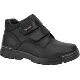 Zapato Escolar Casual Liso Bota Infantil Niño Yu Yin 1099343