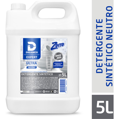 Detergente Ultra Neutro Zorro 5l