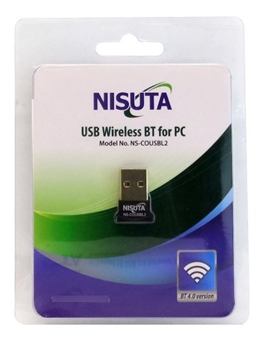 Adaptador Usb A Bluetooth Para Pc Nisuta Ns-cousbl2 