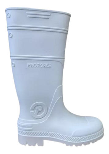 Bota Frigorifico Pvc Goma Blanca Trabajo Proforce