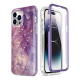 Funda Esdot Para iPhone 14 Pro C/cubre Pant Marble P