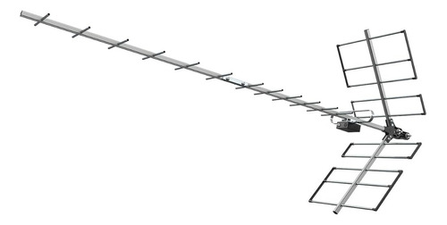 Kit 2 Antenas Digital Uhf Yagi Proeletronic Alto Ganho Hdtv