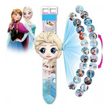 Reloj Digital Y Proyector Frozen 