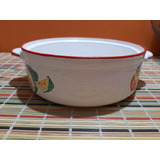 Bowl Ensaladera Vintage De Ceramica Art 1222