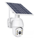 Camara Ip Solar Seguridad Wifi Exterior Hd 1080p Nocturna Co