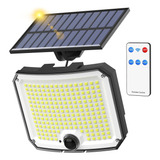Engrepo Luces Solares 208 Led Con Sensor De Movimiento Alime