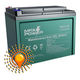 Batería Gel 12v 65ah Para Bicitaxi Y Uso Solar