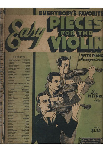 Everybodys Favorite Easy Pieces For The Violin