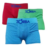 Pack X 4  Boxer Zorba De Niño Algodón Sin Costura  Art. 112