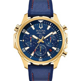 Relógio Bulova Masculino Star Marine Crono 97b168 Original