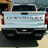 Calca 3d Tapa Trasera Chevrolet Silverado Cheyene 19-22