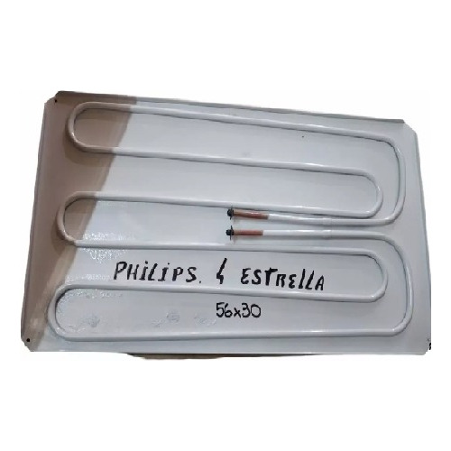 Placa Evaporadora Aluminio Philips M. 4 Estrell.-med:56x30
