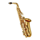 Saxo Alto Yamaha Yas480 En Mi Bemol Y Llaves Fa# Dorado 