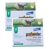 Pack De 2 Profender Desparasitante De Gatos Menores A 2.5kg