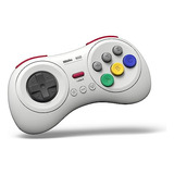 Control Videojuegos Retro 8bitdo M30 Sega 6 Botones -blanco