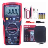 Multímetro Digital True Rms 20a 1000v Ncv Ohm Tester Ut89x