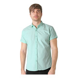 Camisa Hombre Casual Slim Verde Stfashion 50505024