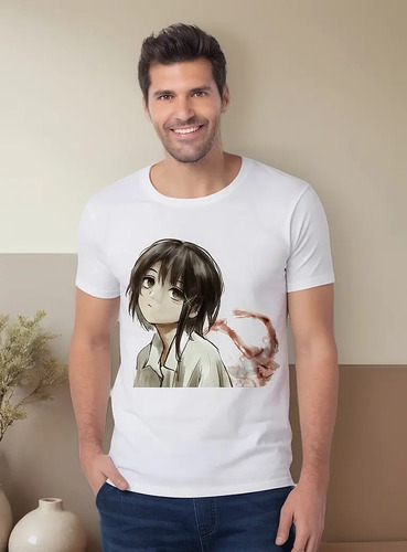 Playera Serial Experiments Lain Diseño 01 Anime Beloma