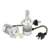 Kit Luces Led Para Auto Turboled H4 C6 Look Xenon Ampolletas