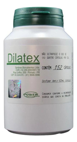 Dilatex Vasodilatador 152 Cápsulas Power Supplements