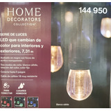 Serie De Luces Led Que Cambia De Color De 7,31 M Uso Int/ext