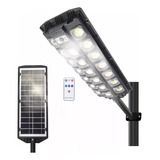 Lámpara Solar 520led 700w Exterior Suburbana Alumbrado 