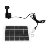 Fuente Solar, 3 W, 5 V, Bomba De Agua, 120 L/h, Jardín Paisa