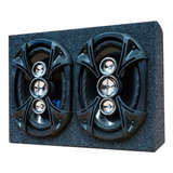 Alto Falante Forte 6x9 69 Bravox B4x 220wrms+ Caixa Carro