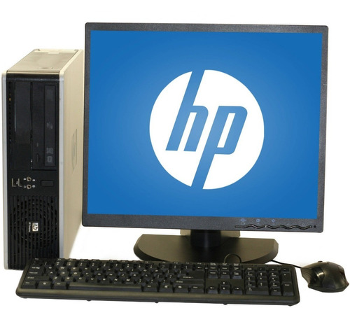 Pc Dell /hp Dual Core 4 Gb Ram Disco 160  Gb Monitor 17