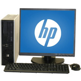 Pc Dell /hp Dual Core 4 Gb Ram Disco 160  Gb Monitor 17