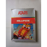 Millipede Con Caja,manuales Y Folleto De Atari 2600.