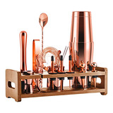 Kit De Bartender Mixology De 24 Piezas, Juego De Coctel..