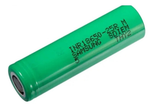 Pila Samsung Inr18650-25r 18650 Cilíndrica 3.6v 2500mah