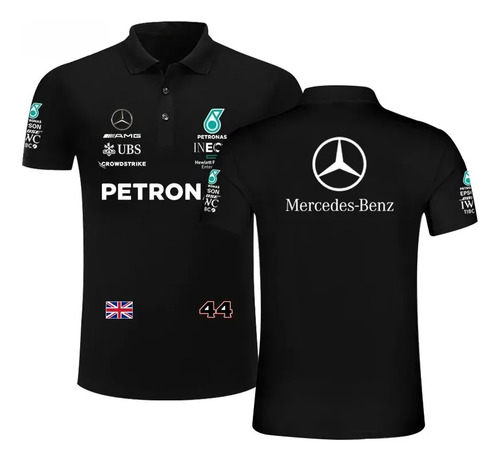 Nuevo Mercedes F1 Camiseta Polo De Carrera