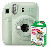 Cámara Instantánea Fujifilm Instax Mini 12 + 10 Películas Verde