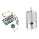 Motor 895 Dc 12v-24v 6000rpm-12000 Rpm Con Controlador De V