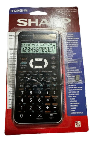 Calculadora Científica Sharp El 531 Xgb Wh 