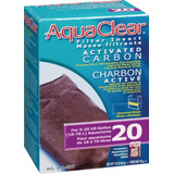 Repuesto Aquaclear 20 Carbon Activado 45g Acuario Peceras