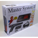 Caixa Vazia Sega Master System 2 De Madeira Mdf