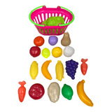 Set 18 Juguetes De Cocina Para Niños Corta Frutas Y Verduras