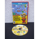 Super Mario Maker Wii U Usado Solo Caja Y Disco Original 