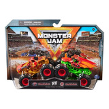 Hot Wheels Monster Jam Doble Bakugan Dragonoid Vs Dragonoid