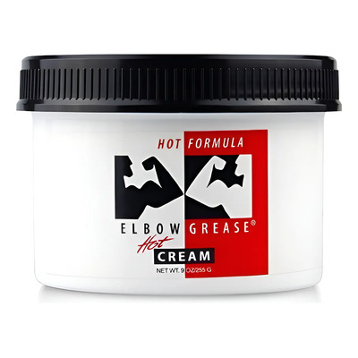 Lubricante Elbow Grease Cream Hot Formula 9oz Fisting Cálido | Envío gratis