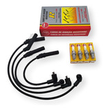 Kit Cables+bujias Ngk Para Hyundai Accent 94/98 12v Sohc