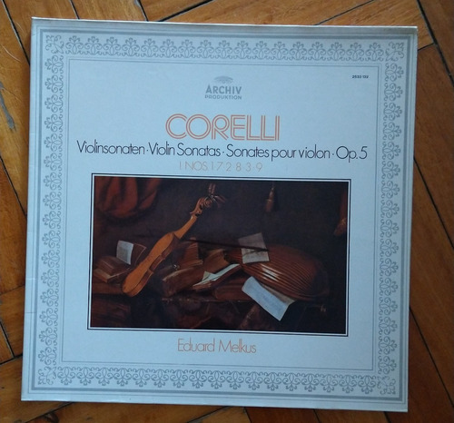 Vinilo Corelli Violinsonaten Violin Sonatas Op. 5 