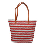 Bolso Playero Organizador Cartera Canasto Grande Verano 