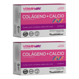 Colágeno + Calcio Con Vitaminas 30 Caps Vitamin Way X2 