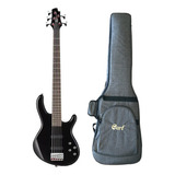 Bajo Electrico Cort Action Bass V Plus Negr 5 Cuerdas Activo