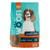 Alimento Woofi Croquetas Perro Adulto Todos Tamaños 20kg